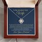 To My Smokin Hot Wife-Turn Back Clock-Love Your Husband Love Knot Necklace