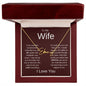 To my Ife- I love You-Signature Name Necklace