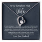 Smokin Hot Wife-Blue Forever Love Necklace
