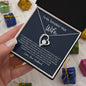 Smokin Hot Wife-Blue Forever Love Necklace