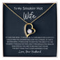 Smokin Hot Wife-Blue Forever Love Necklace