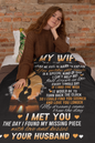 50x60 You make me Smile- Premium Mink Sherpa Blanket
