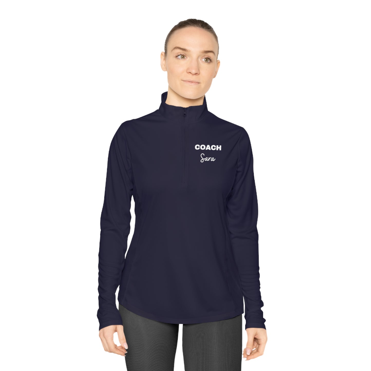 Ladies Quarter-Zip Pullover