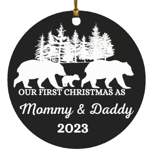 Our 1st Christmas| 3 Bears Ornament