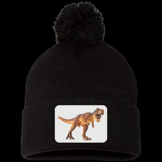 Pom Pom knit Cap- Trex