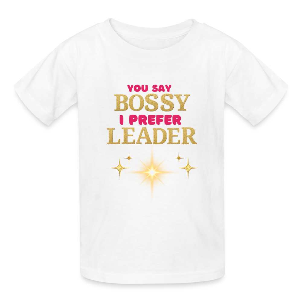 bossy leader - white