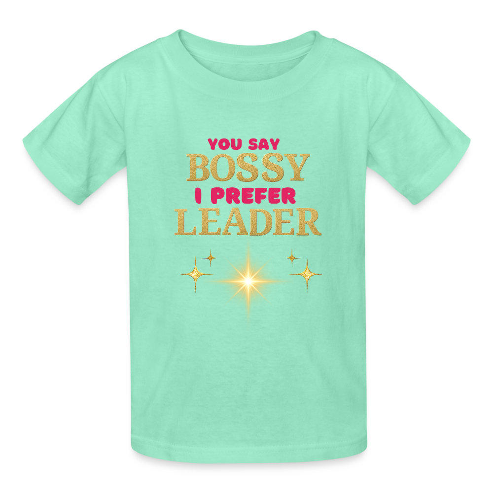 bossy leader - deep mint