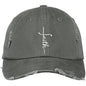 Distressed Hat-Faith