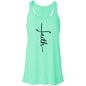 Flowy Racerback Tank-Faith
