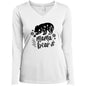 Ladies’ V-Neck-Mama Bear