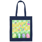 Canvas Tote Bag- Green Plaid-Easter Basket