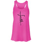 Flowy Racerback Tank-Faith