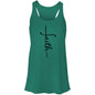 Flowy Racerback Tank-Faith