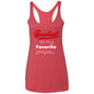 Ladies' Racerback-Baseball Tank