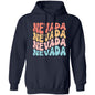 Pullover Hoodie-Nevada Rainbow