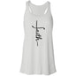 Flowy Racerback Tank-Faith