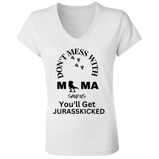 V-Neck- MamaSaurus
