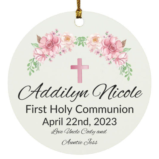 ANC Circle Ornament-First Communion