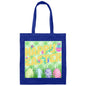 Canvas Tote Bag- Green Plaid-Easter Basket