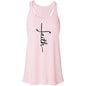 Flowy Racerback Tank-Faith