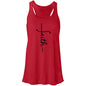 Flowy Racerback Tank-Faith