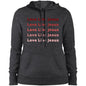 Ladies' Sweatshirt-Red Love Like Jesus