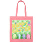 Canvas Tote Bag- Green Plaid-Easter Basket
