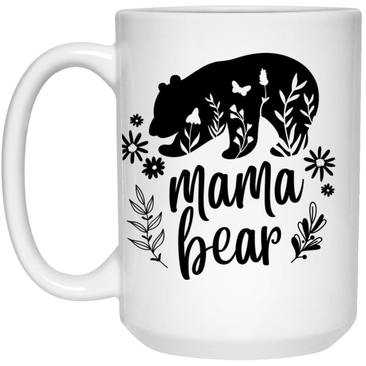 Mama Bear 15 oz. White Mug