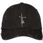 Distressed Hat-Faith