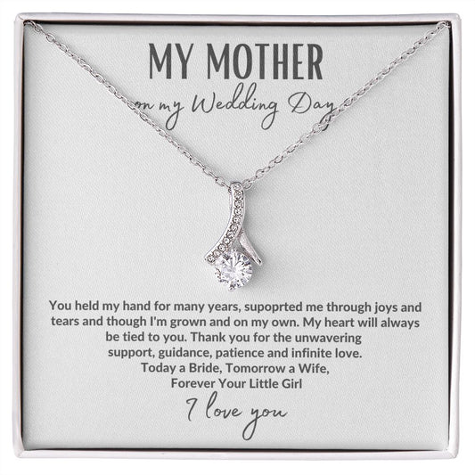My Mother-Wedding Day-SIlver-Alluring Beauty Necklace