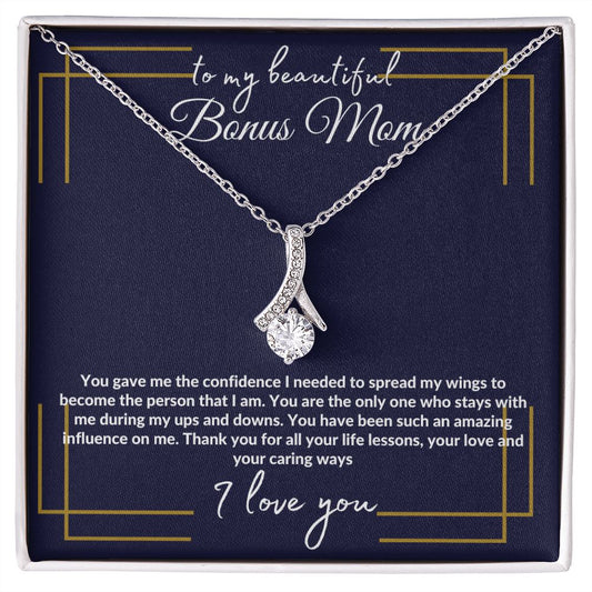 Beautiful Bonus Mom- Blue/GoldAlluring Beauty Necklace