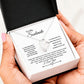 To My Soulmate--I Love You--Heart/Arrow--Forever Love Necklace